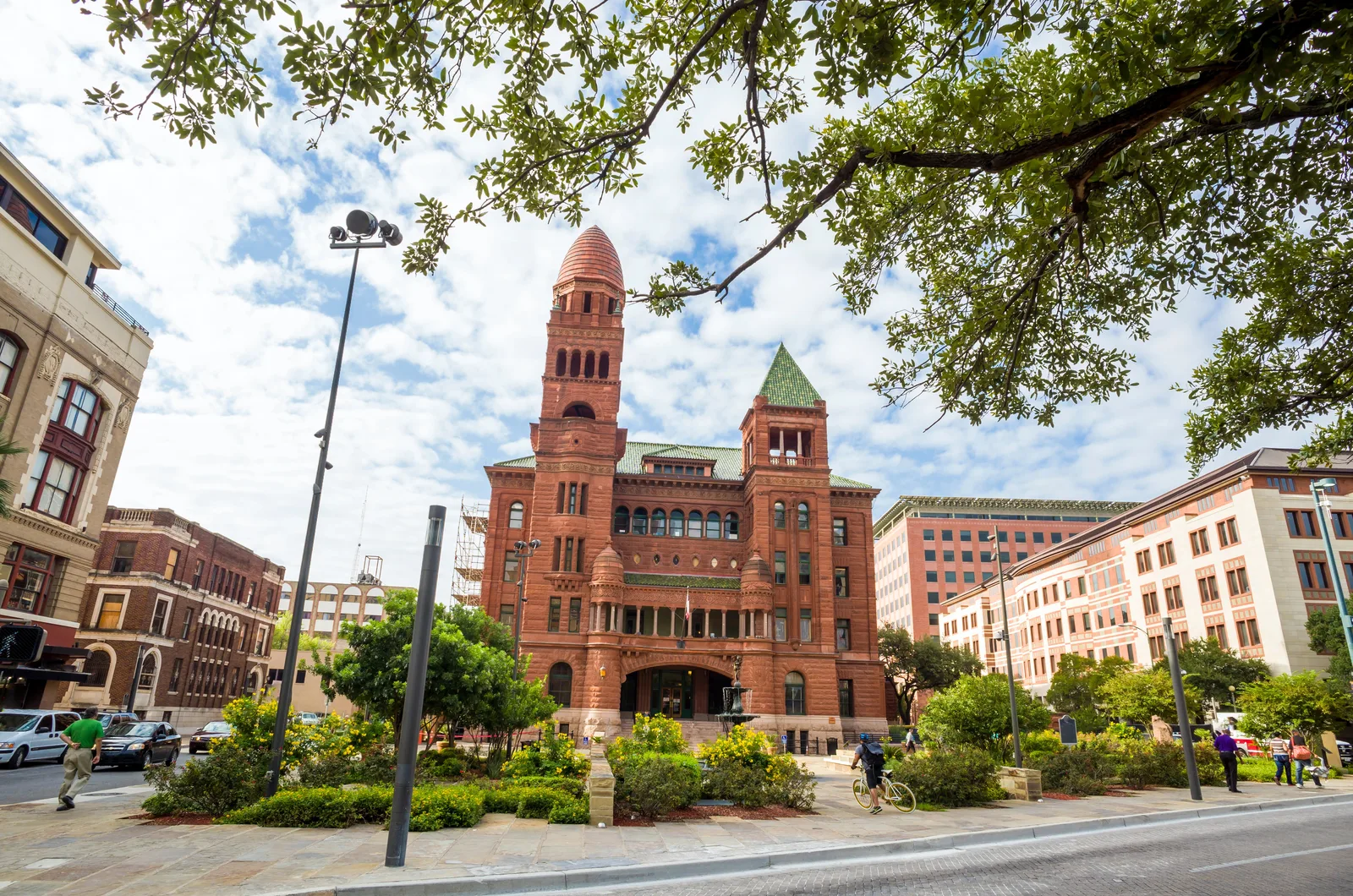 A historic Bexar County courthouse highlighting the region's public facility infrastructure